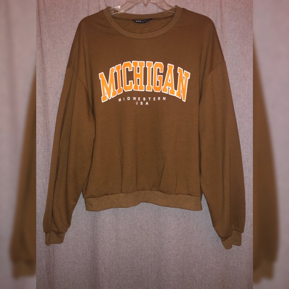 Michigan sweatshirt